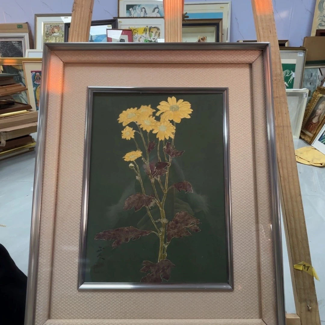 版画框画手绘不退换