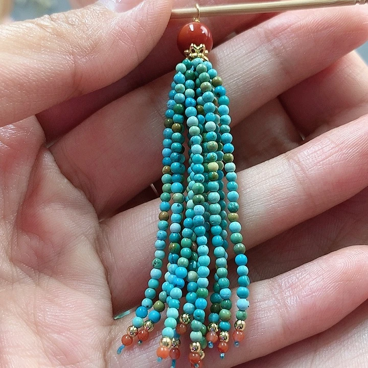 未镶嵌绿松石珠宝奇石海*?