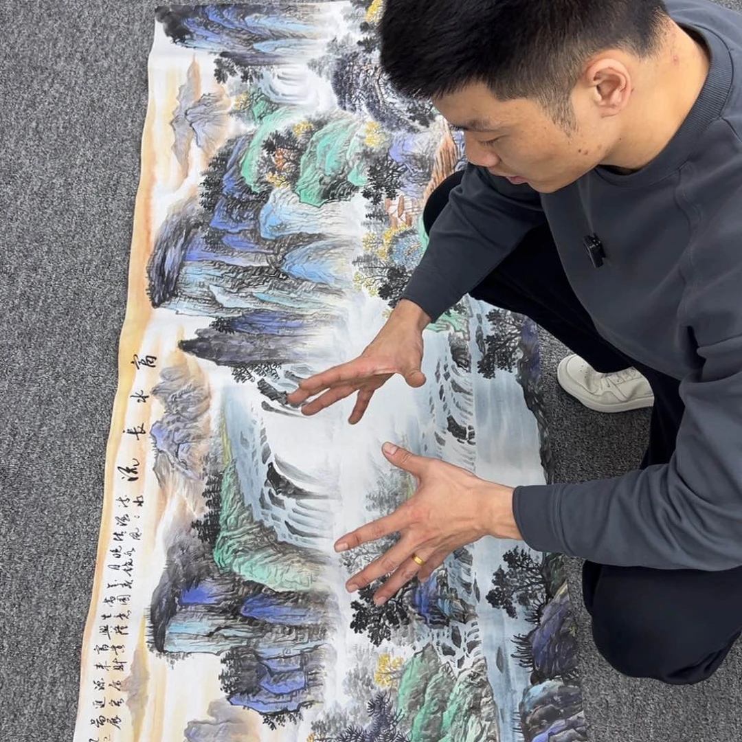 国画纯手绘字画宣纸