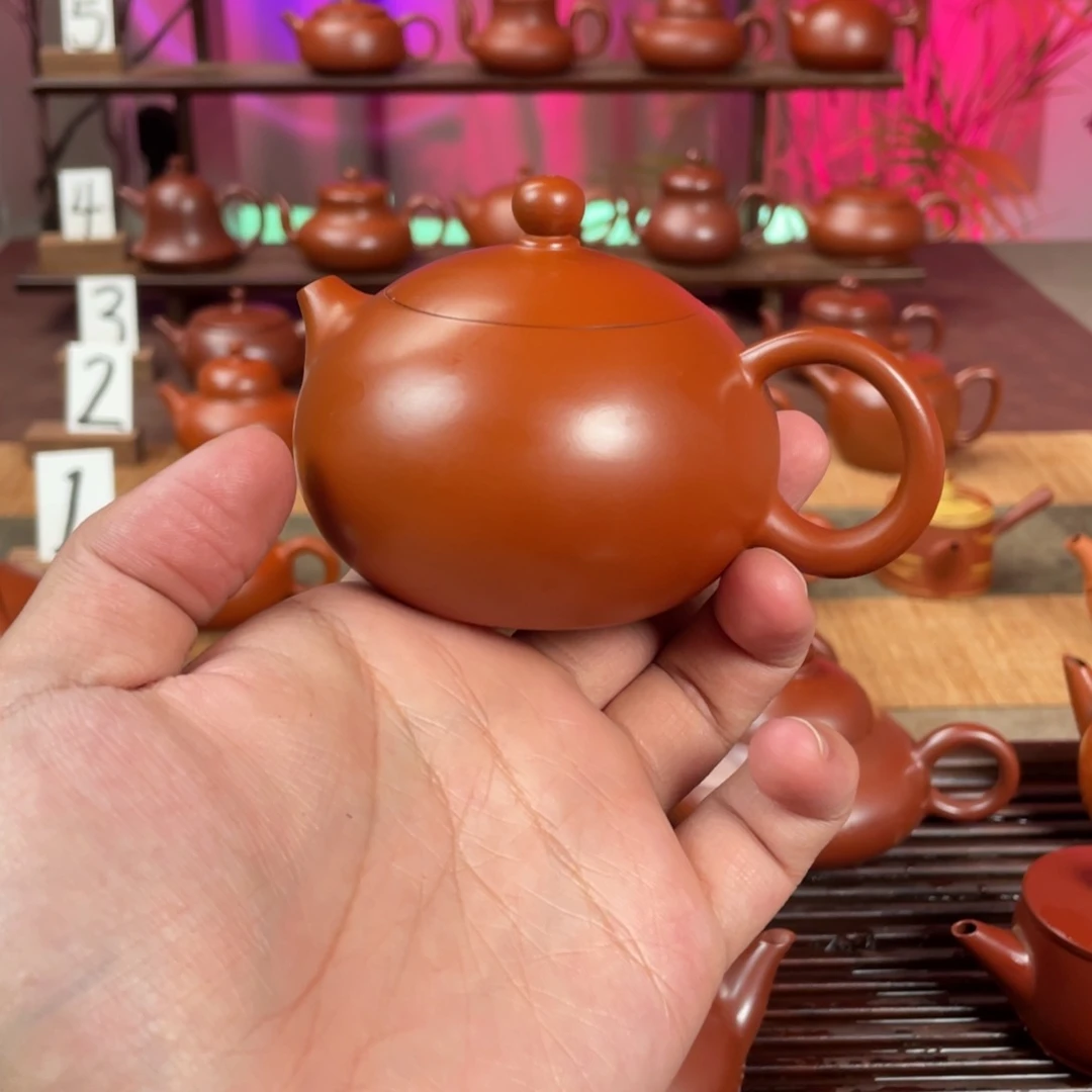 毛***头紫砂茶壶精工西施120cc