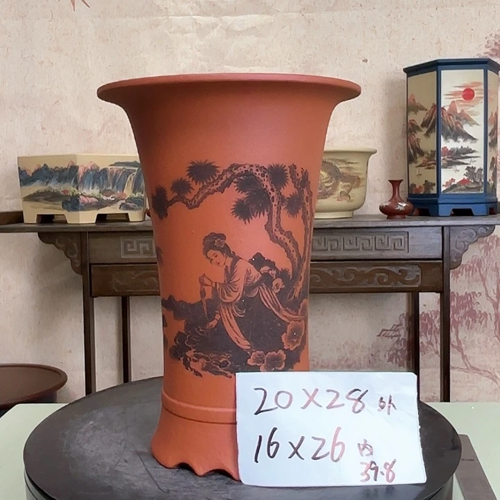 紫砂花盆宜兴紫砂