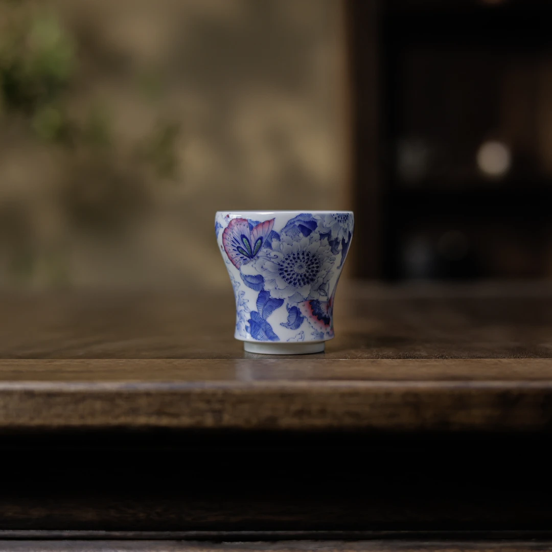 【非遗甄选】向阳花开-卓君-手握杯-100cc（卓君S0207）