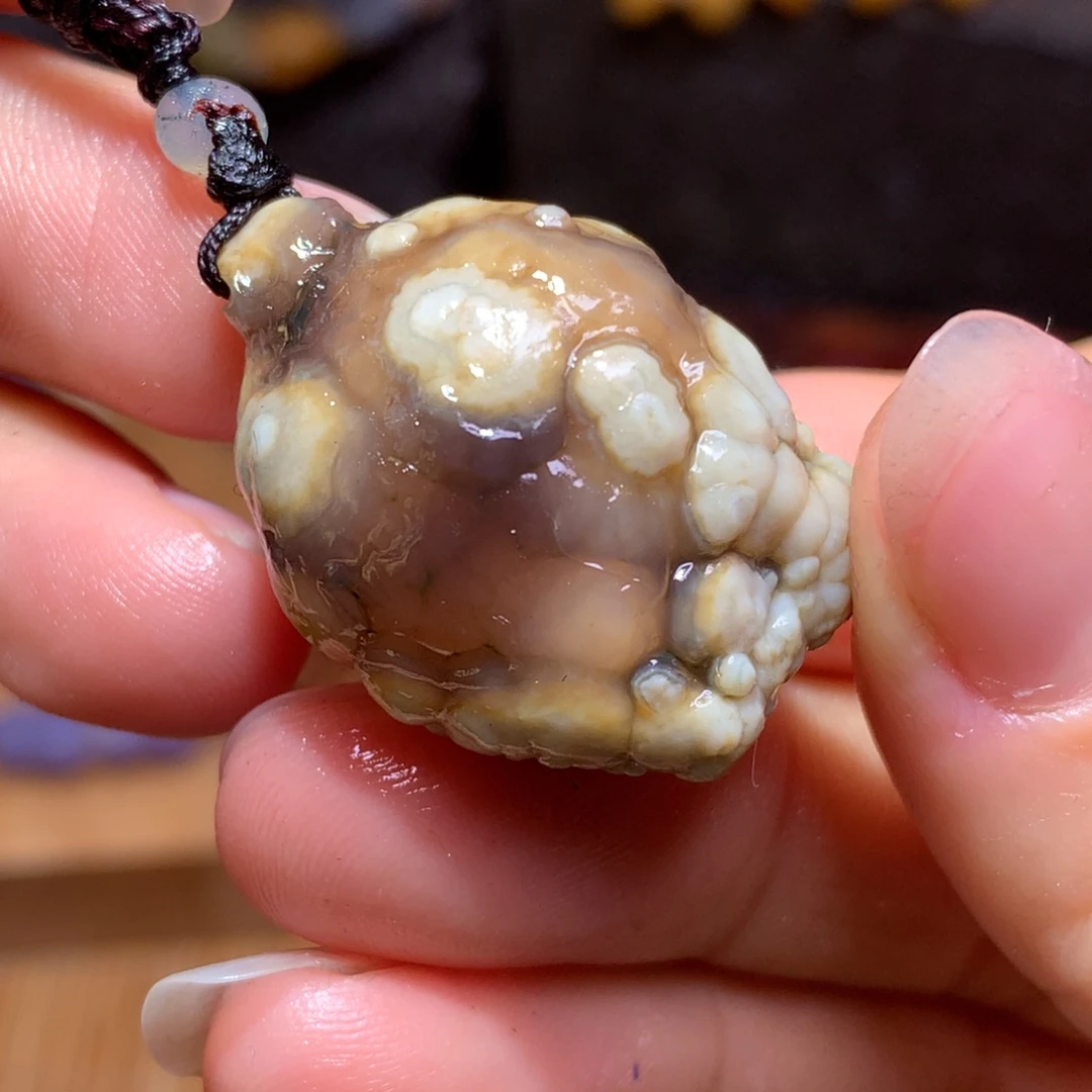 未镶嵌玛瑙/玉髓珠宝半成品