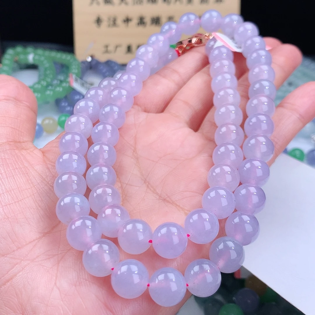 翡翠手链未镶嵌卡10mm