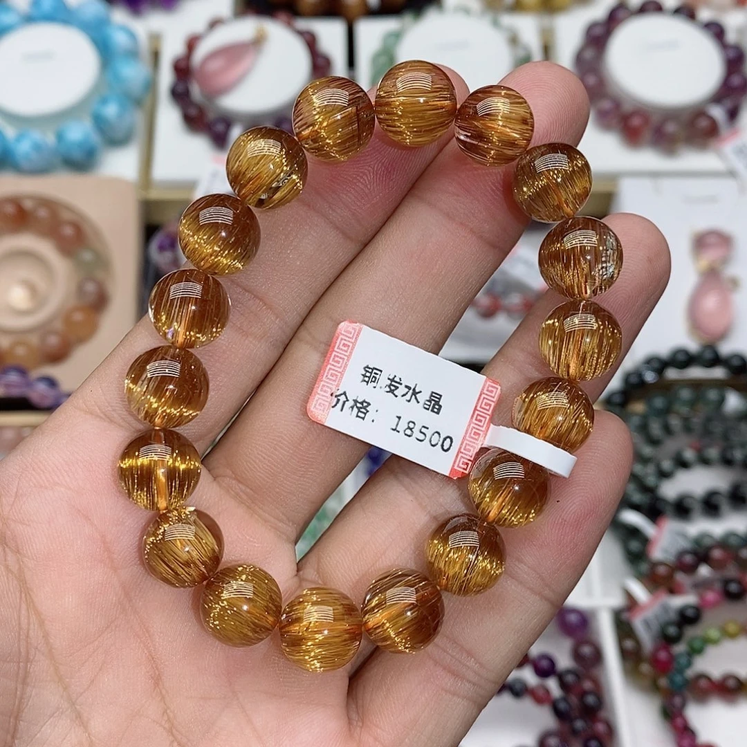 未镶嵌手链水晶水晶单圈手链未镶嵌