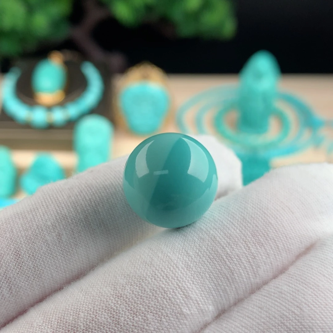 【闪购商品】绿松石珠宝奇石卡16.8未镶嵌