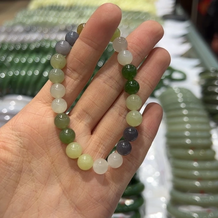 和田玉未镶嵌手链和田玉