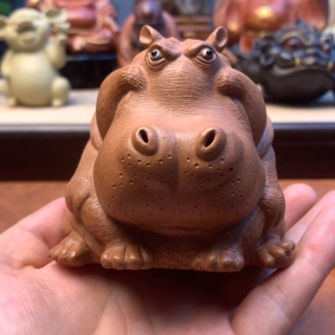 【闪购商品】紫砂茶宠丰**节紫砂壶手工艺制作