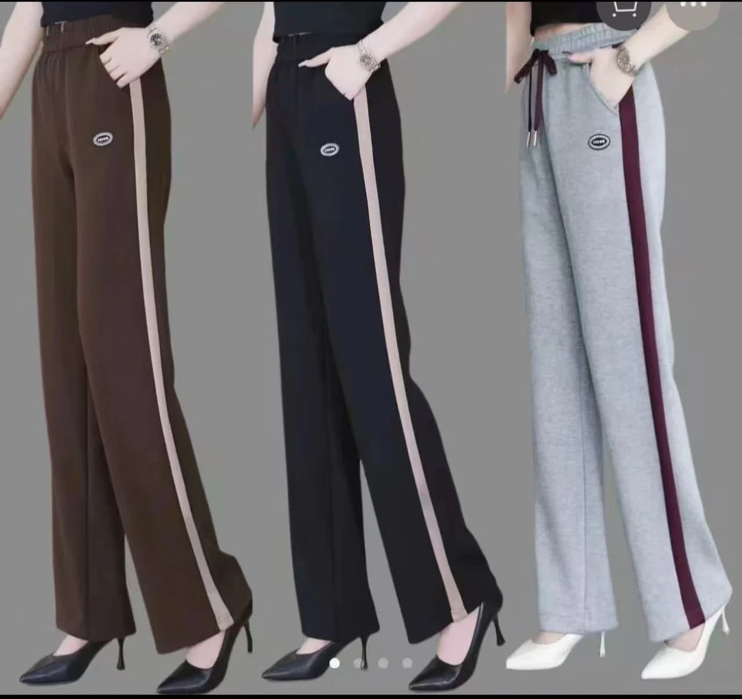 2025春秋新款女运动裤休闲百搭显瘦窄版直筒裤