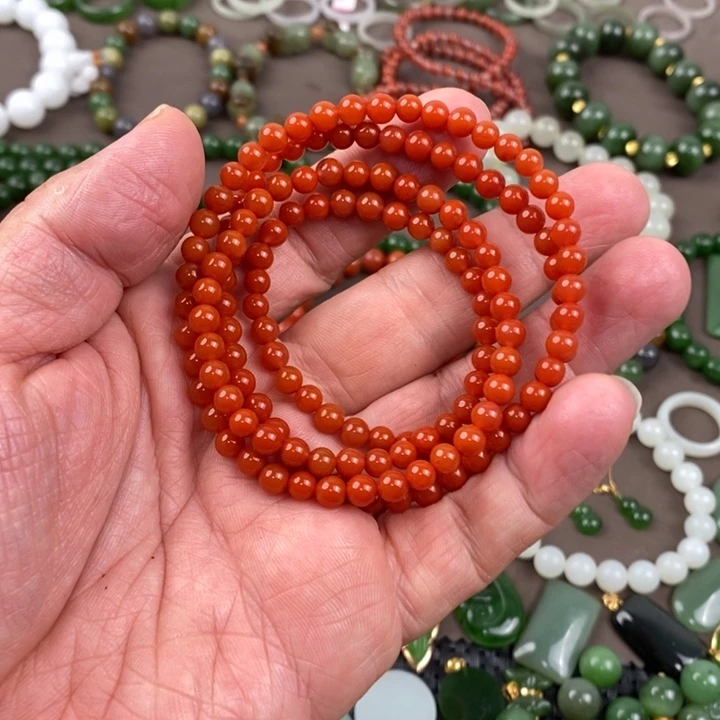 和田玉颈饰未镶嵌用****6