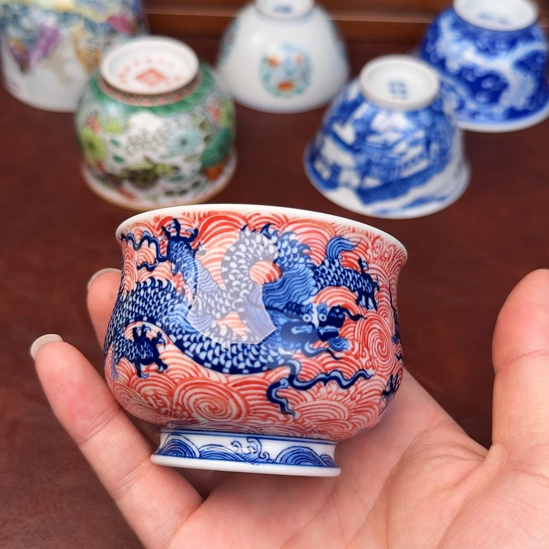 陶现代景德镇全手工全手绘陶瓷