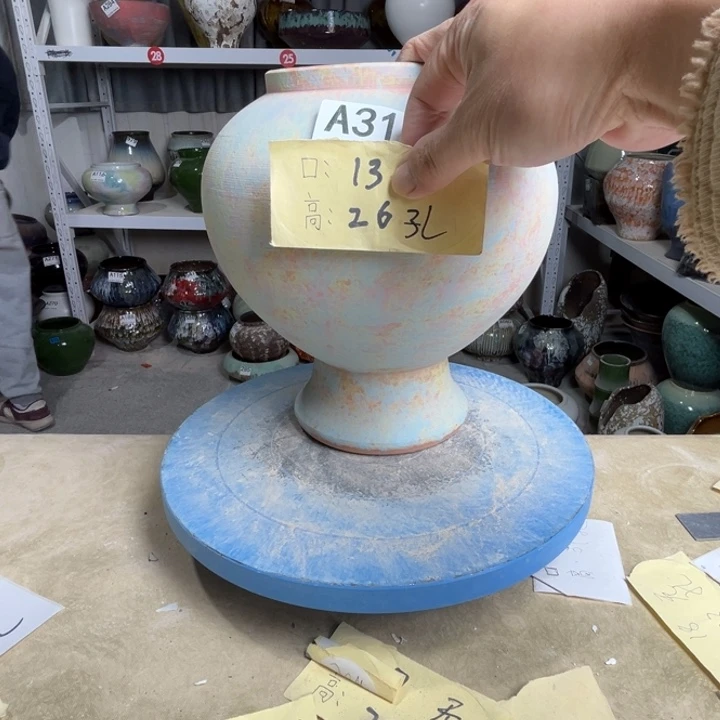 景德镇陶瓷花盆314