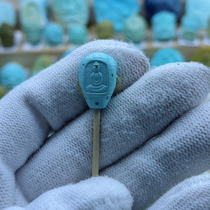 绿松石未镶嵌珠宝奇石12mm