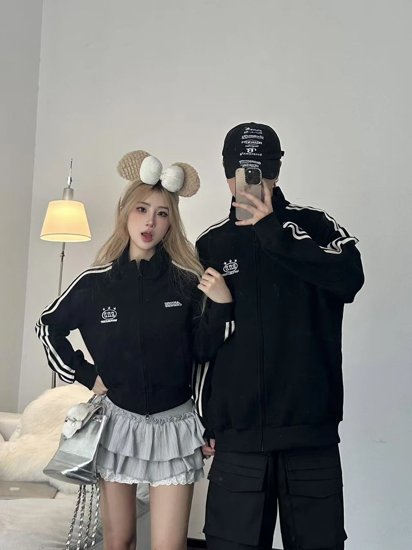 情侣装秋季小众设计ins秋季学院风