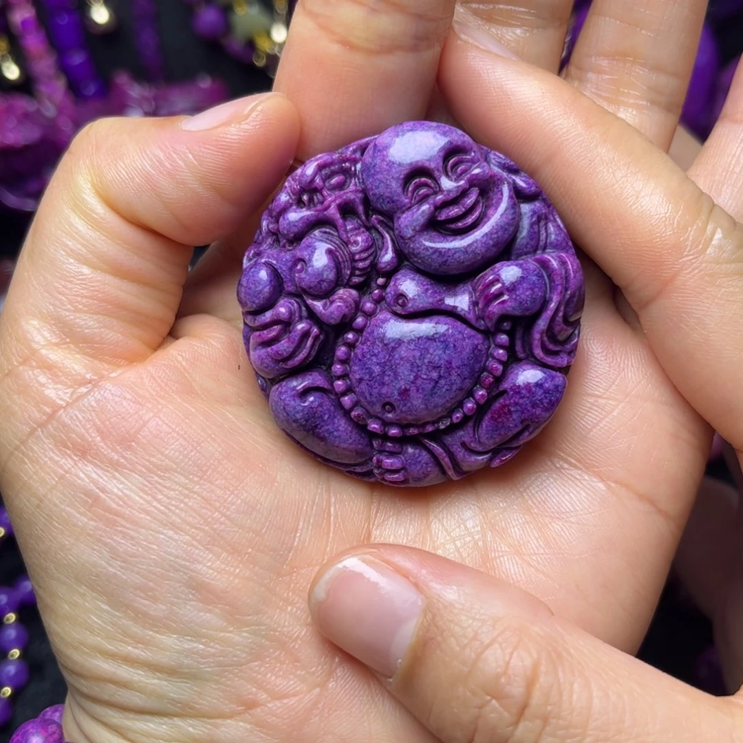 紫泥一套项链吊坠83