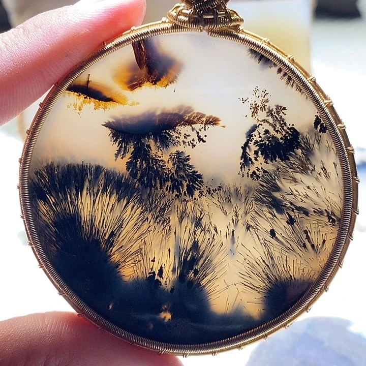 玛瑙/玉髓未镶嵌颈饰