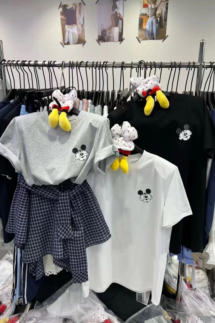 8823#【大四禧】米奇印花T恤（福利商品No退No换）