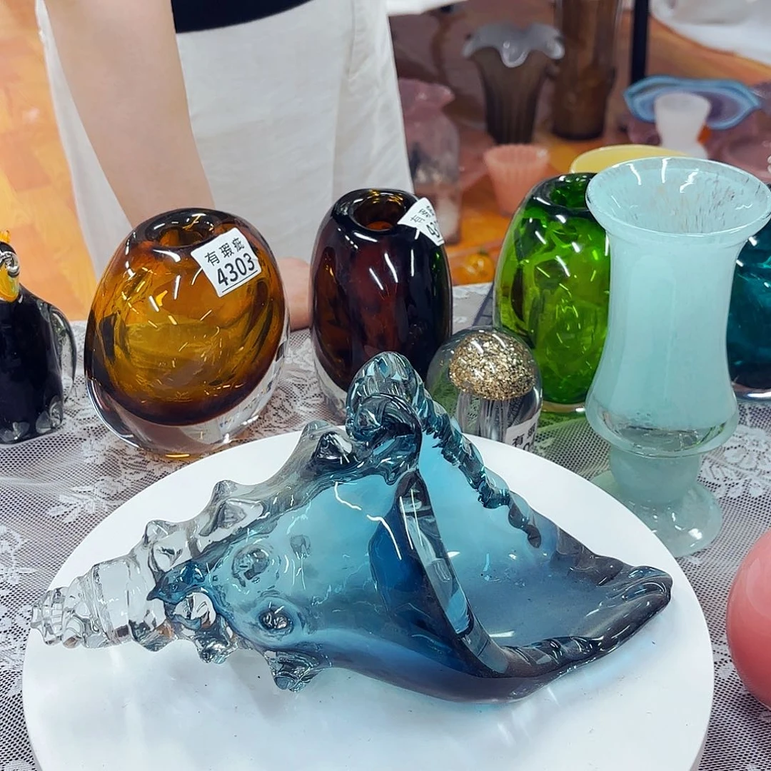 微瑕不退不换安妮家居花瓶摆件