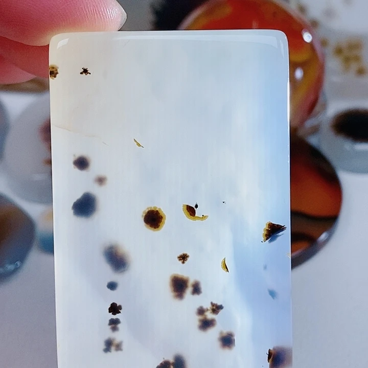 未镶嵌奇石玛瑙/玉髓琴**缘