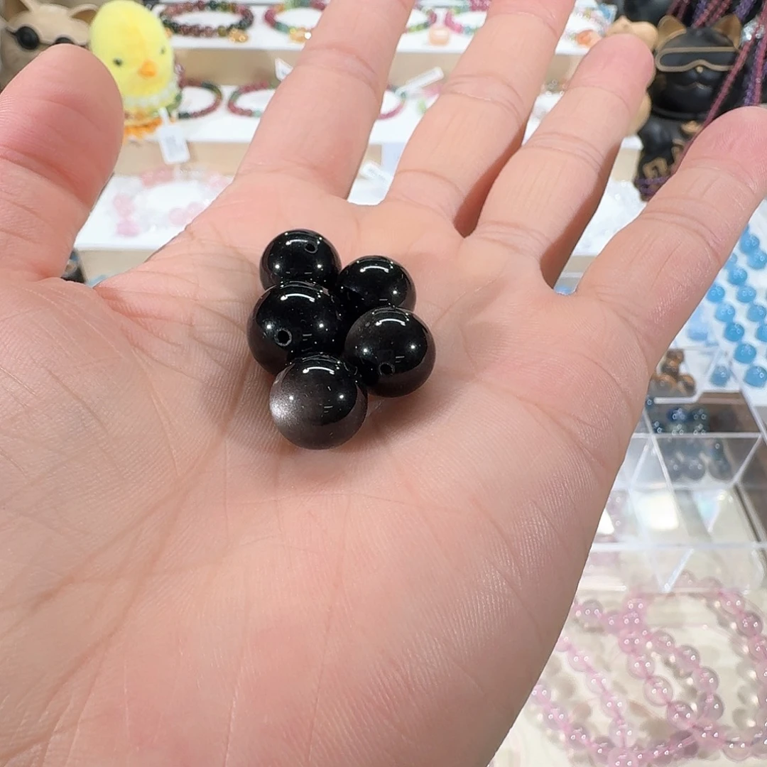 水晶手链未镶嵌银曜