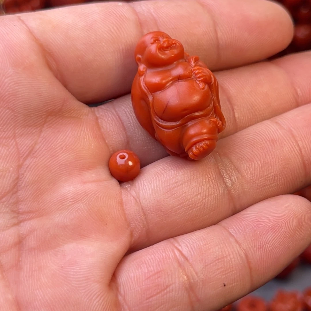 南红玛瑙瓦西精工未镶嵌别**天
