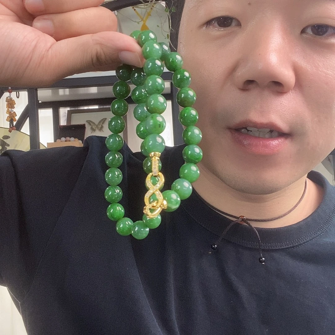 颈饰未镶嵌和田玉（碧玉）卡12