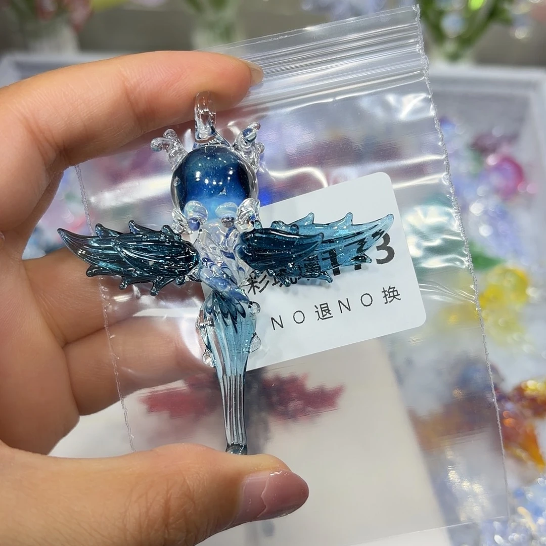 ****琉璃173细闪蓝海天使一个