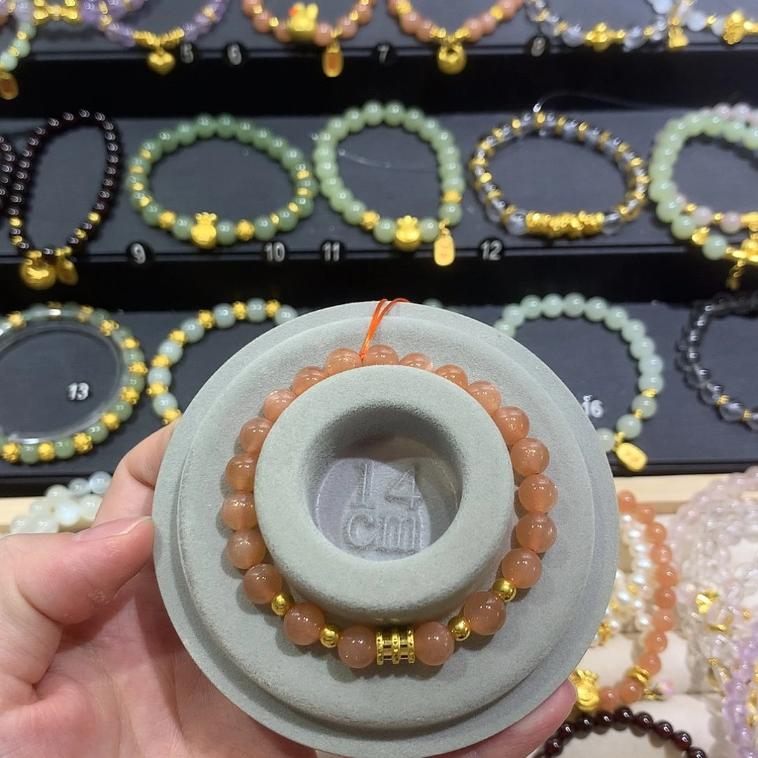 长石玉未镶嵌手链小蛮腰