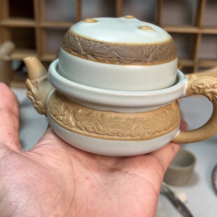 壶老段烧陶瓷茶器