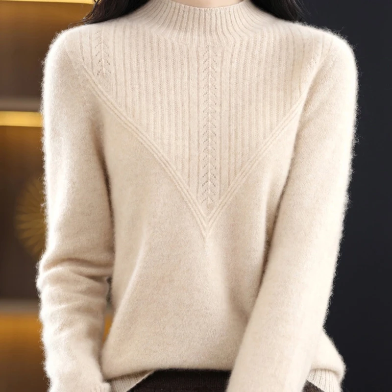 2025款100％一线成衣钻石绞花