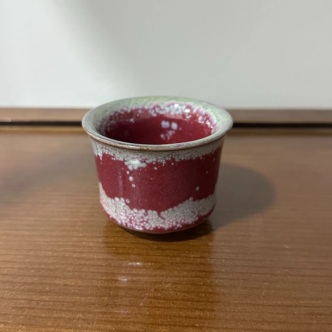 翟群 翟家钧窑瓷茶杯  ZQ93