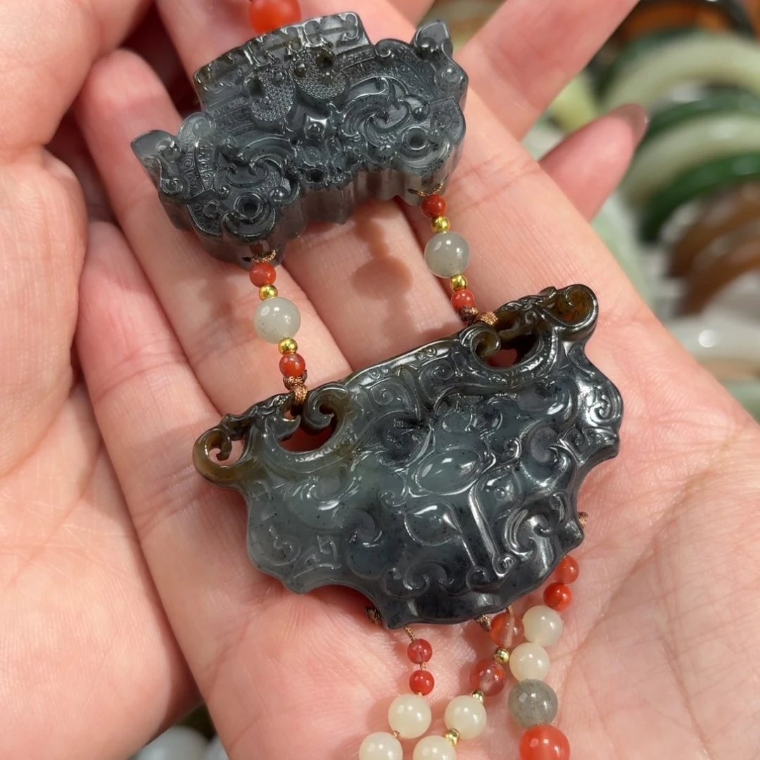 和田玉挂件未镶嵌