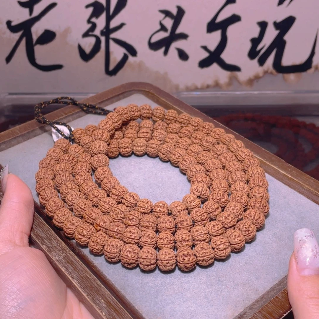 手串金刚菩提Z****0凹底梅花108颗11