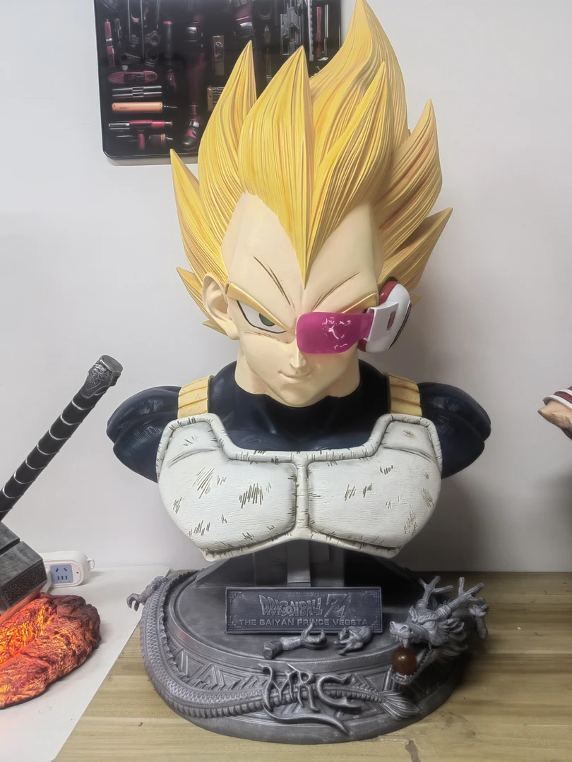 七龙珠1/1比例贝吉塔手办雕像83cm高桌面摆件