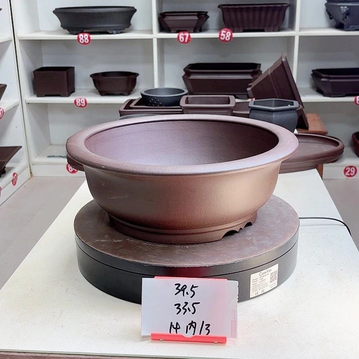 紫砂花盆四**间大圆碗盆