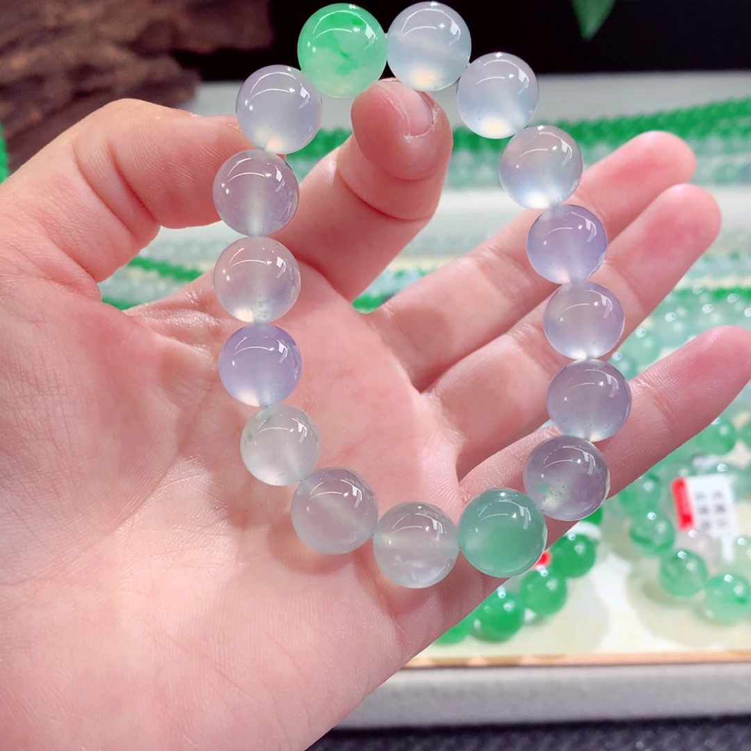 翡翠未镶嵌手链翡翠