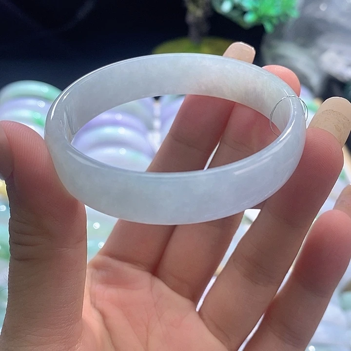 未镶嵌手链翡翠小雅53圈口