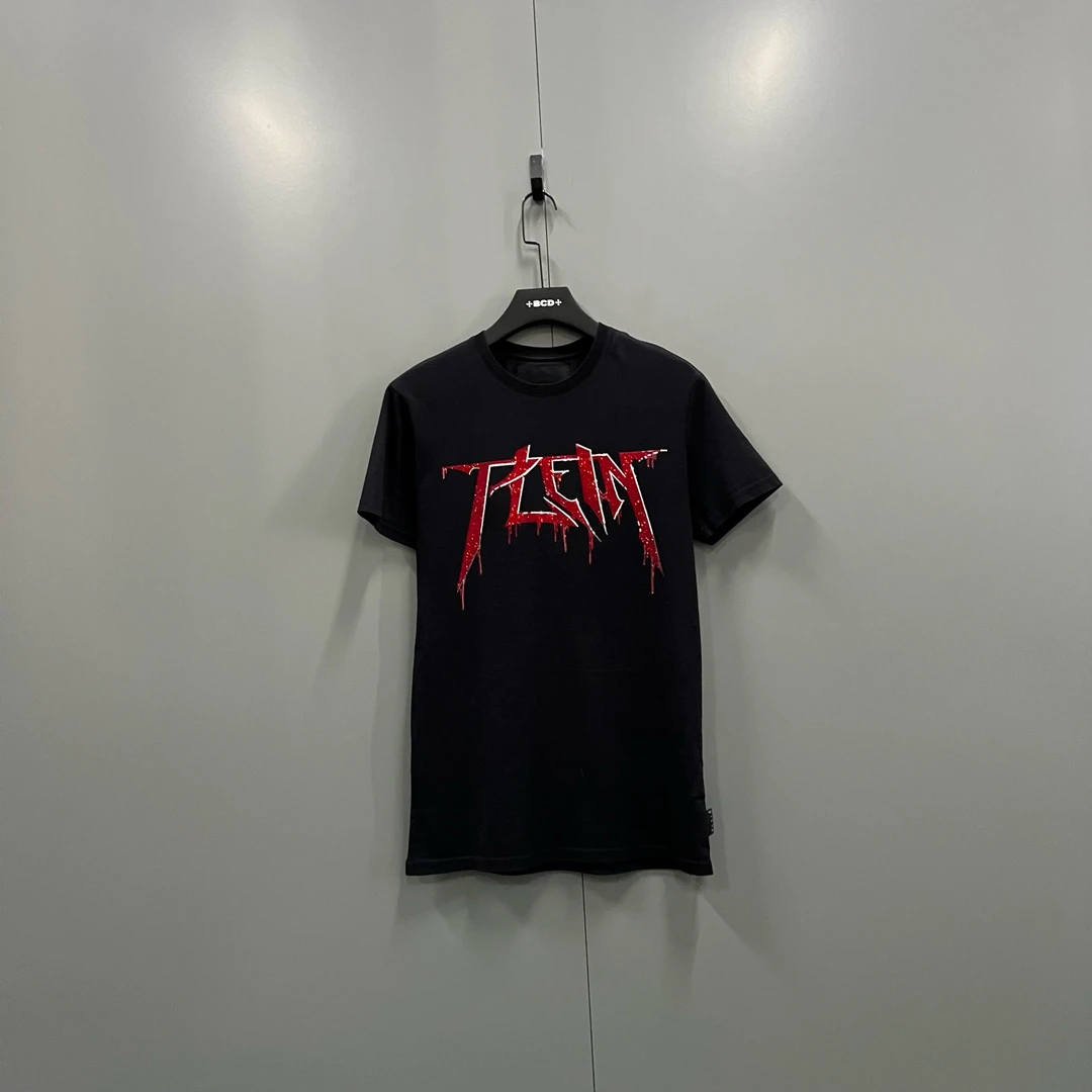 99新 maje jp117 PP 水钻字母印花短袖 S码 205818