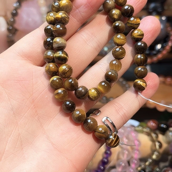 水晶手链未镶嵌虎眼手链