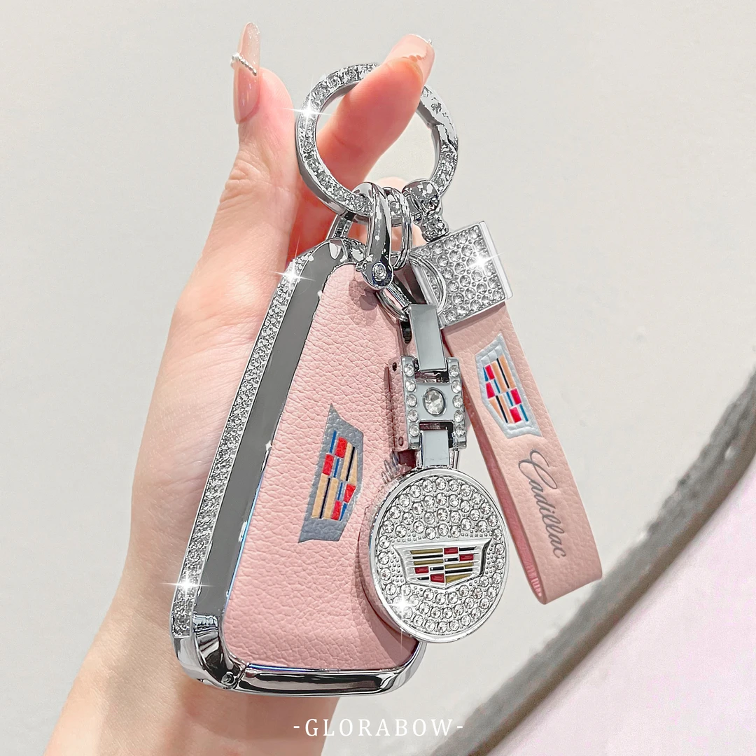 适用凯迪拉克CT5钥匙套XT5/GT4/CT4/XT4/CT6/XT6车钥匙扣高级感女