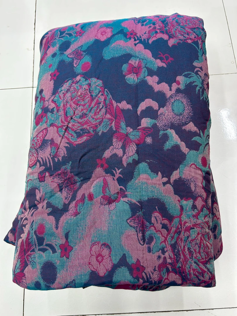 【蝶舞】120*150cm高端加厚双层纱有氧被可机洗多功能大豆被