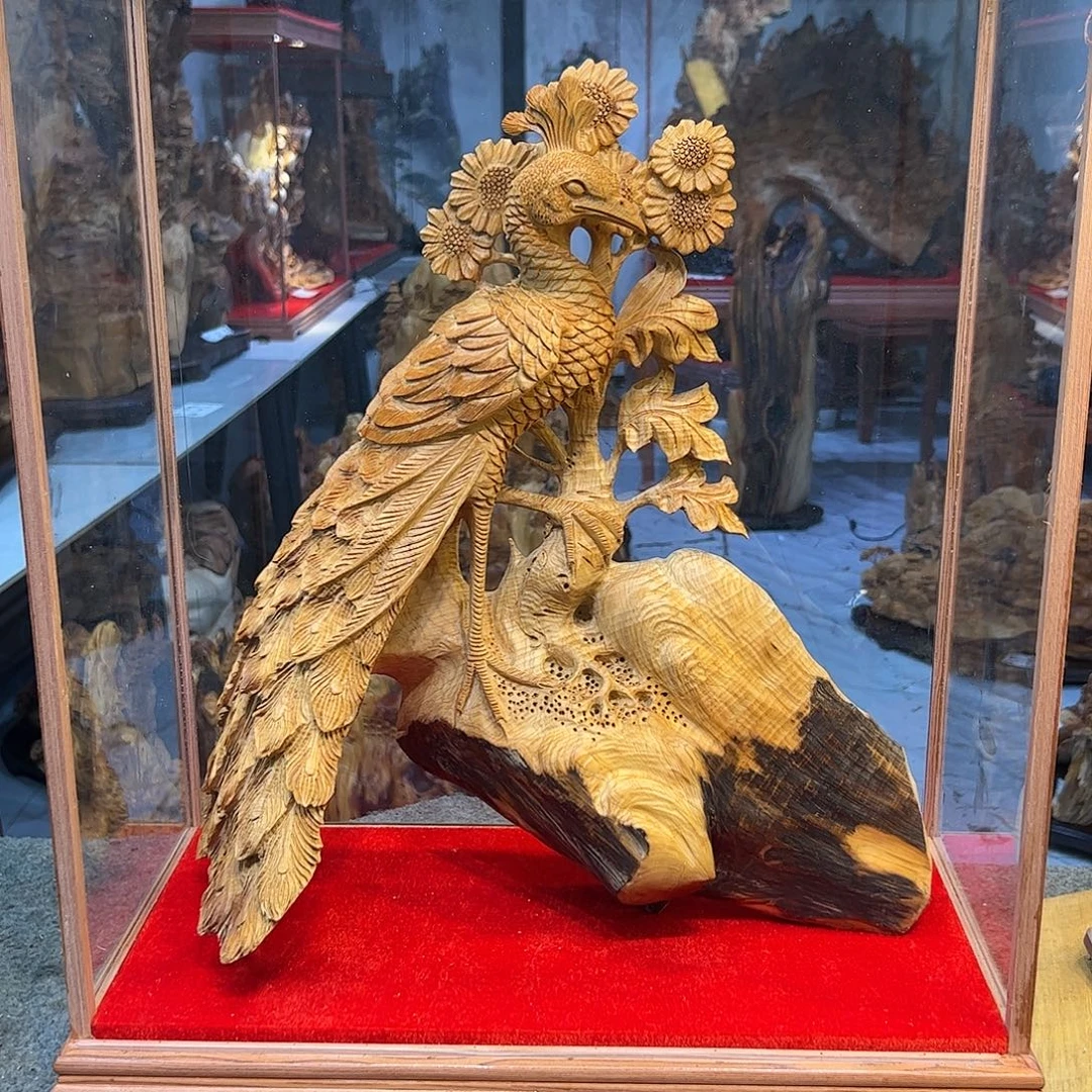 柏木（崖柏）崖柏孔雀