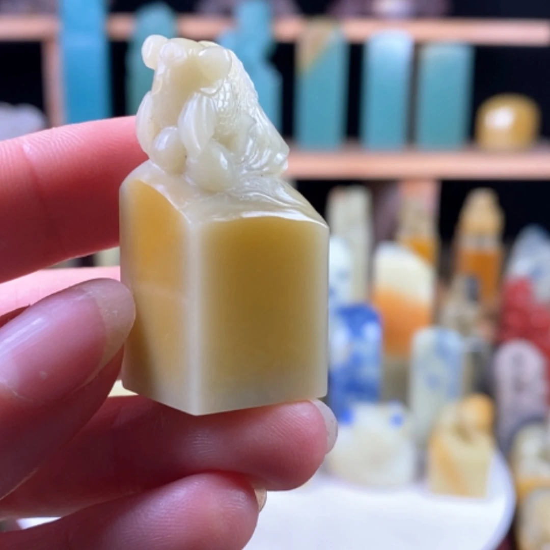 【闪购商品】青田石封门菜花黄……