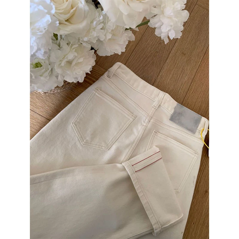 【FBGRACE】  赤耳丹宁 · 25年春款显瘦高品质直筒牛仔裤0251.0622