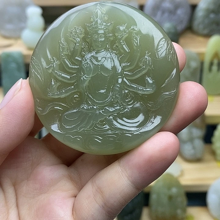 未镶嵌和田玉挂件