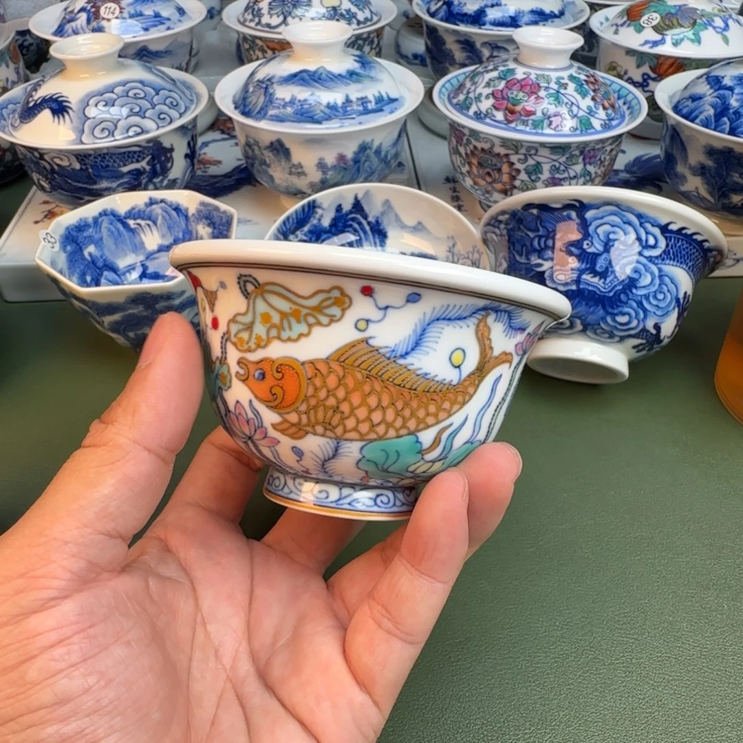纯手工纯手绘茶具53