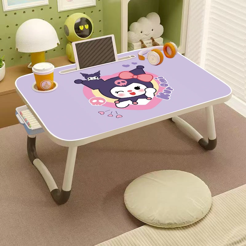 可折叠床上小桌子学习书桌笔记本电脑桌支架懒人卧室飘窗桌户外桌