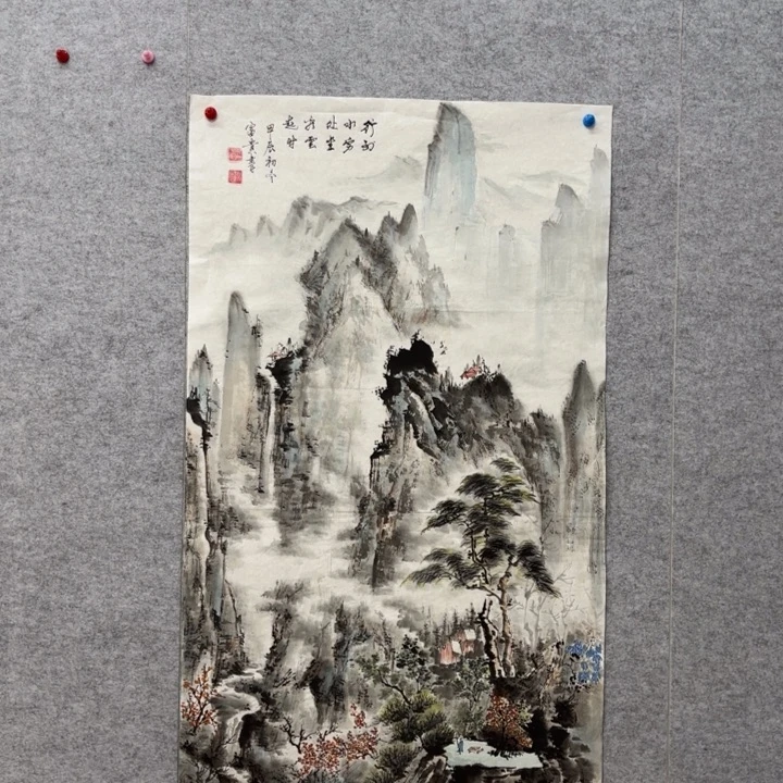 国画花鸟等多种形式