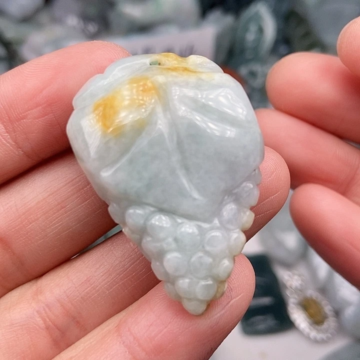 未镶嵌挂件翡翠翡翠