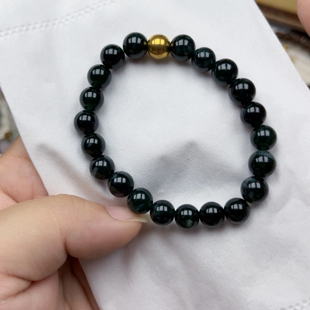 未镶嵌手链翡翠手串